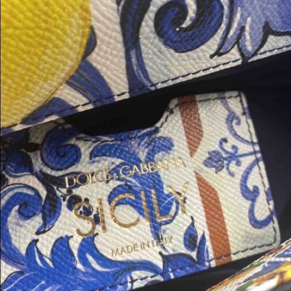 SOLD!! Dolce & Gabbana Majolica medium Sicily bag - Picture 7 of 8